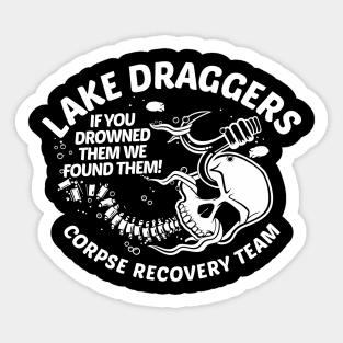 Lake Draggers Corpse Recovery Sticker